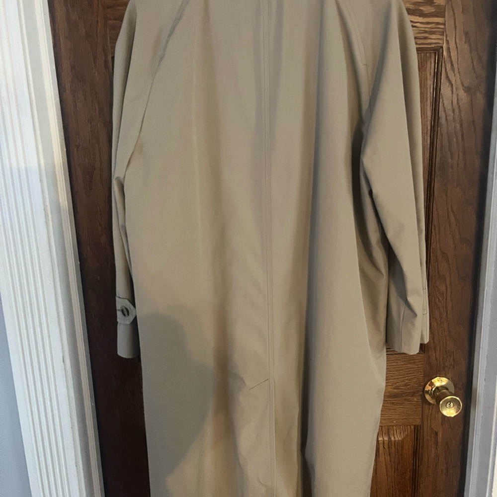 London Fog Khaki Trench Coat - Picture 5 of 6